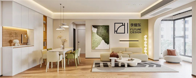 興公館122㎡ | 溫馨治愈奶油風(fēng)，每一幀都超級治愈?。?！